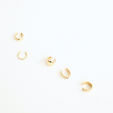 14K Solid Gold Ear Cuff