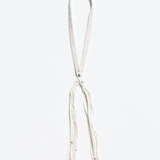 Snowcapped Beaded Fringe Bolo