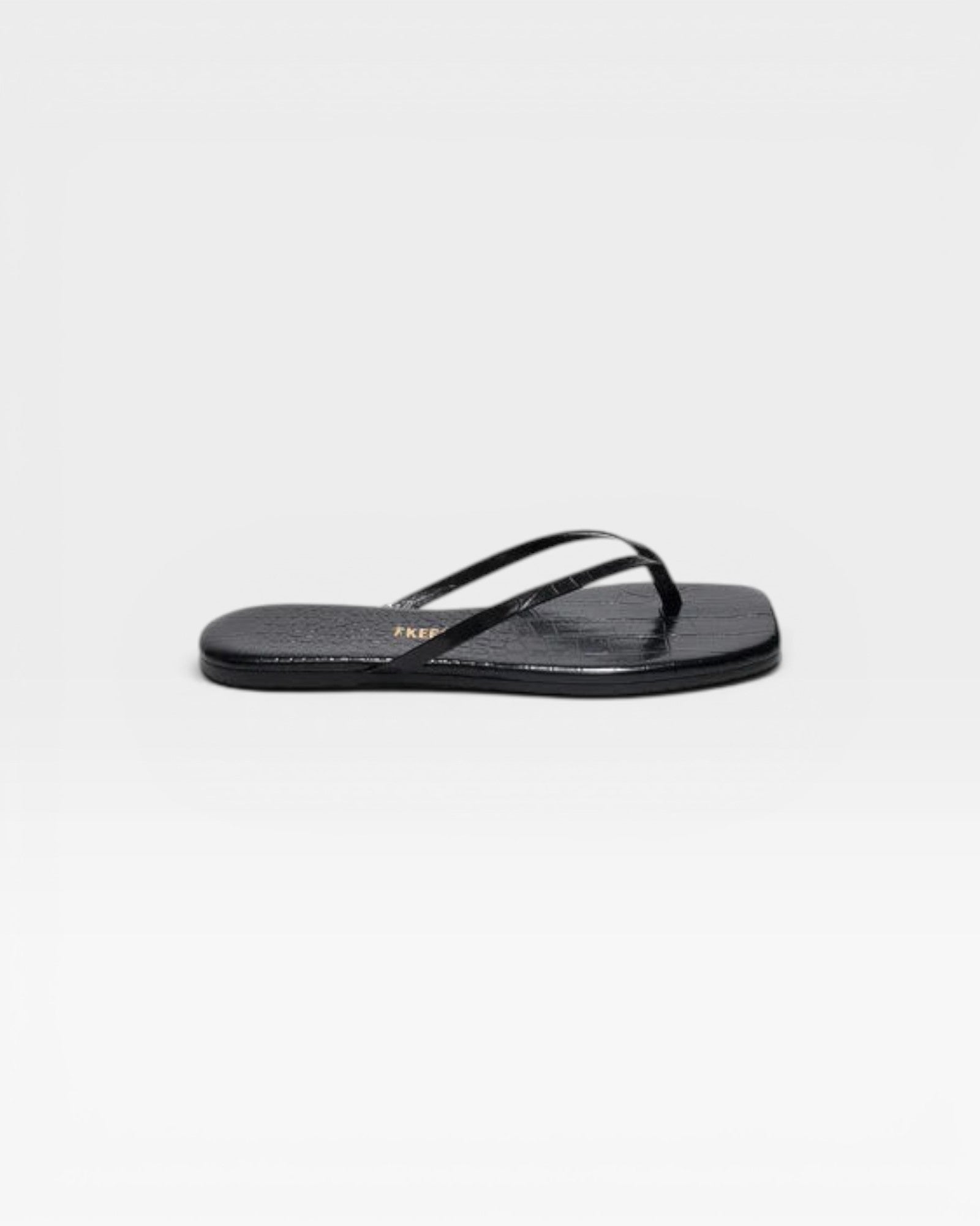 Square Toe Lily Croc Flip Flop Sandal — view 2