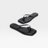 Square Toe Lily Croc Flip Flop Sandal — view 4