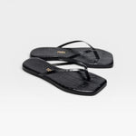 Square Toe Lily Croc Flip Flop Sandal — view 5
