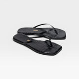 Square Toe Lily Croc Flip Flop Sandal — view 5