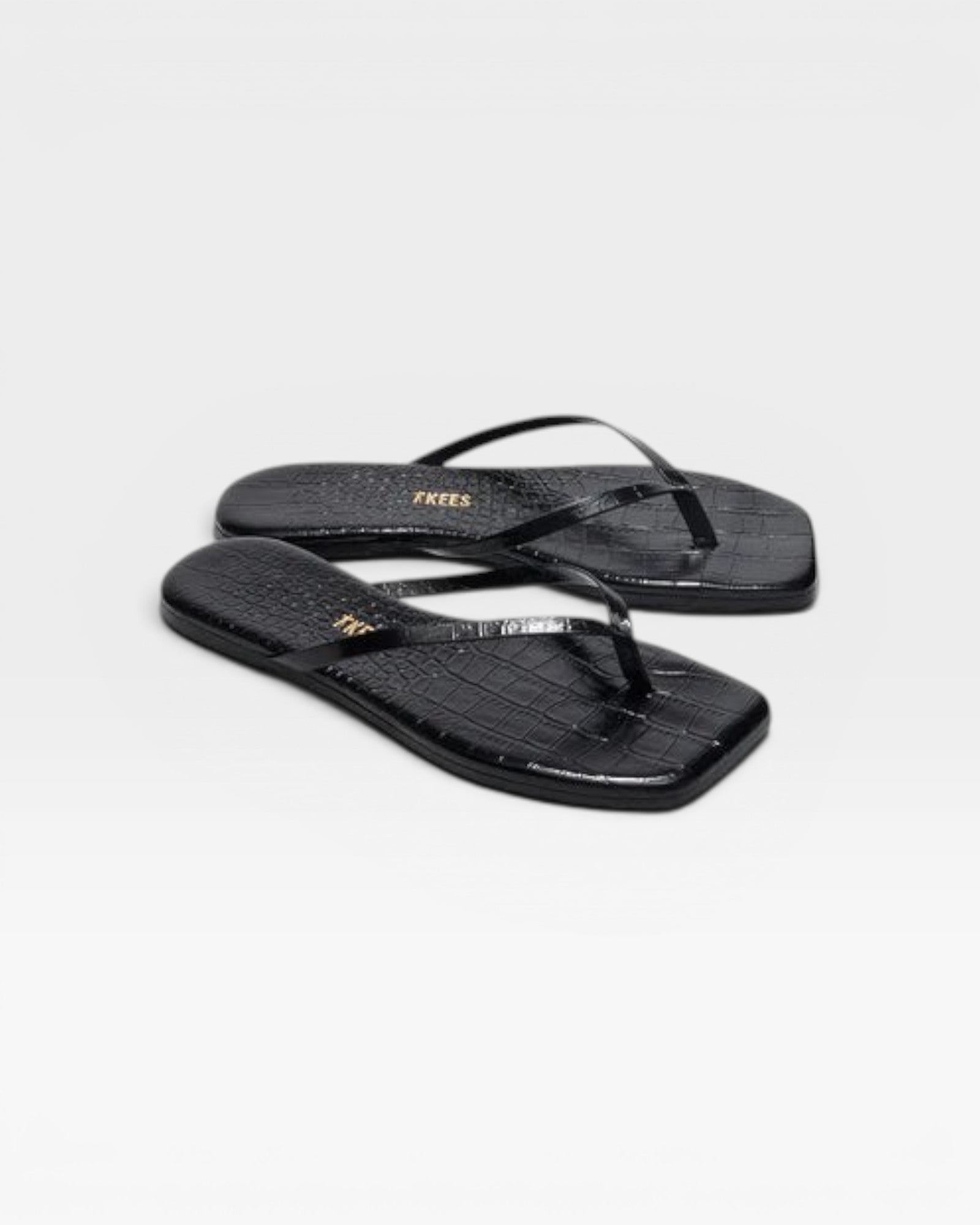 Square Toe Lily Croc Flip Flop Sandal — view 5