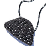 Strass Mini Game Clutch - Black