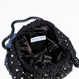 Strass Mini Game Clutch - Black