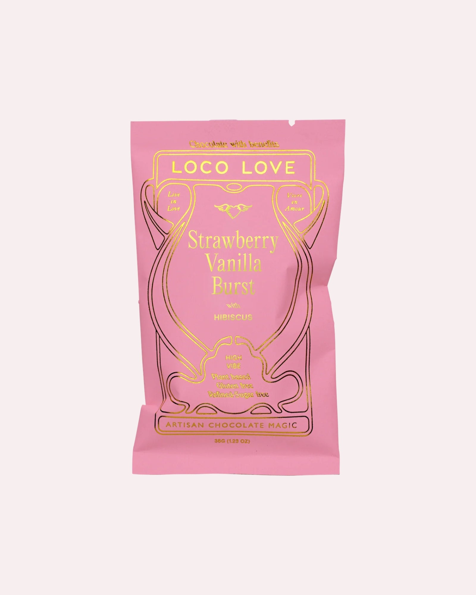 Strawberry Vanilla Burst Chocolate Bar