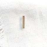 14K Bar Studs