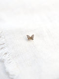 14K Butterfly Studs