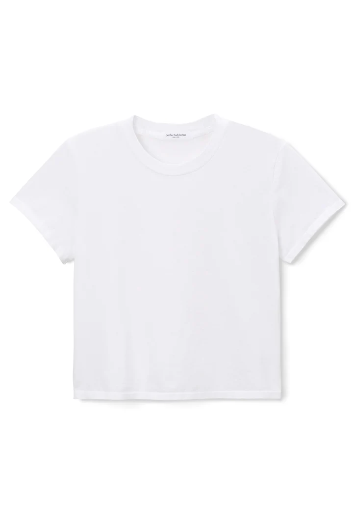 Springsteen Baby Tee - White — view 2