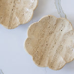 Travertine Scalloped Dish — view 3