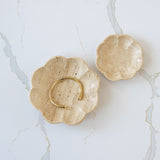 Travertine Scalloped Dish — view 2