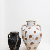 Vintage Anatolian Polka Dot Olive Jar