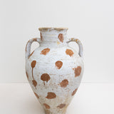 Vintage Anatolian Polka Dot Olive Jar