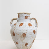 Vintage Anatolian Polka Dot Olive Jar