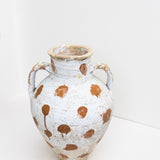 Vintage Anatolian Polka Dot Olive Jar