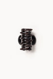 under view of No. 2 Claw Clip - Black Marble