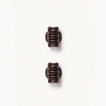 No. 1 Claw Clip Set - Espresso view of prongs on clip