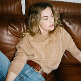 Genevieve Cashmere Sweater - Desert