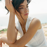 Violette Vest - White