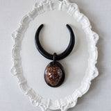 Vintage Oceanic Elegance Cowrie Shell Pendant Necklace