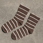 Wally Socks in Mocha