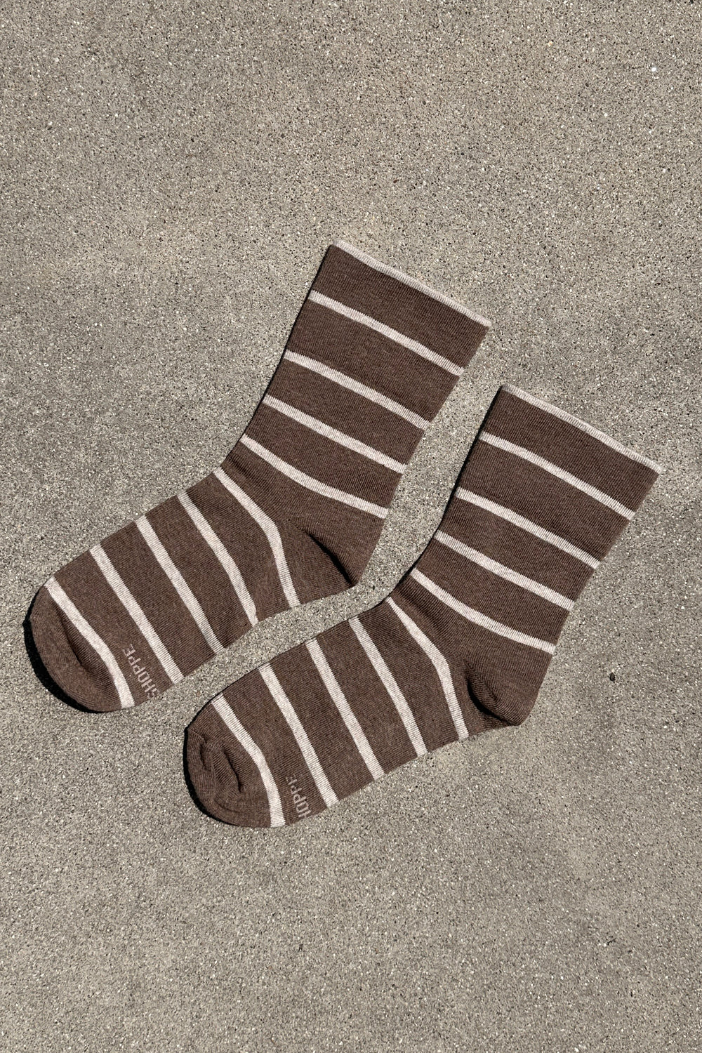 Wally Socks in Mocha