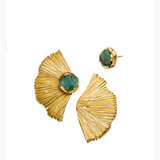 Aretes Vertical Waves Earrings