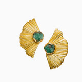 Aretes Vertical Waves Earrings