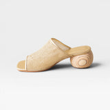 Milla Mule - Gold Jute