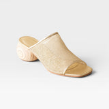 Milla Mule - Gold Jute