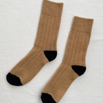 Classic Cashmere Socks in Camel