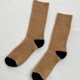 Classic Cashmere Socks in Camel