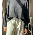 Front of Naturelle Tee - Black