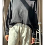 Front of Naturelle Tee - Black