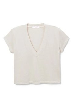 Alanis V Neck - Sugar — view 3