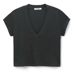 Alanis V Neck - Vintage Black — view 2