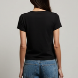 Alanis V Neck - Vintage Black — view 4