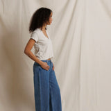 Alanis V Neck - Whitecap Grey