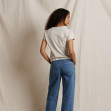 Alanis V Neck - Whitecap Grey