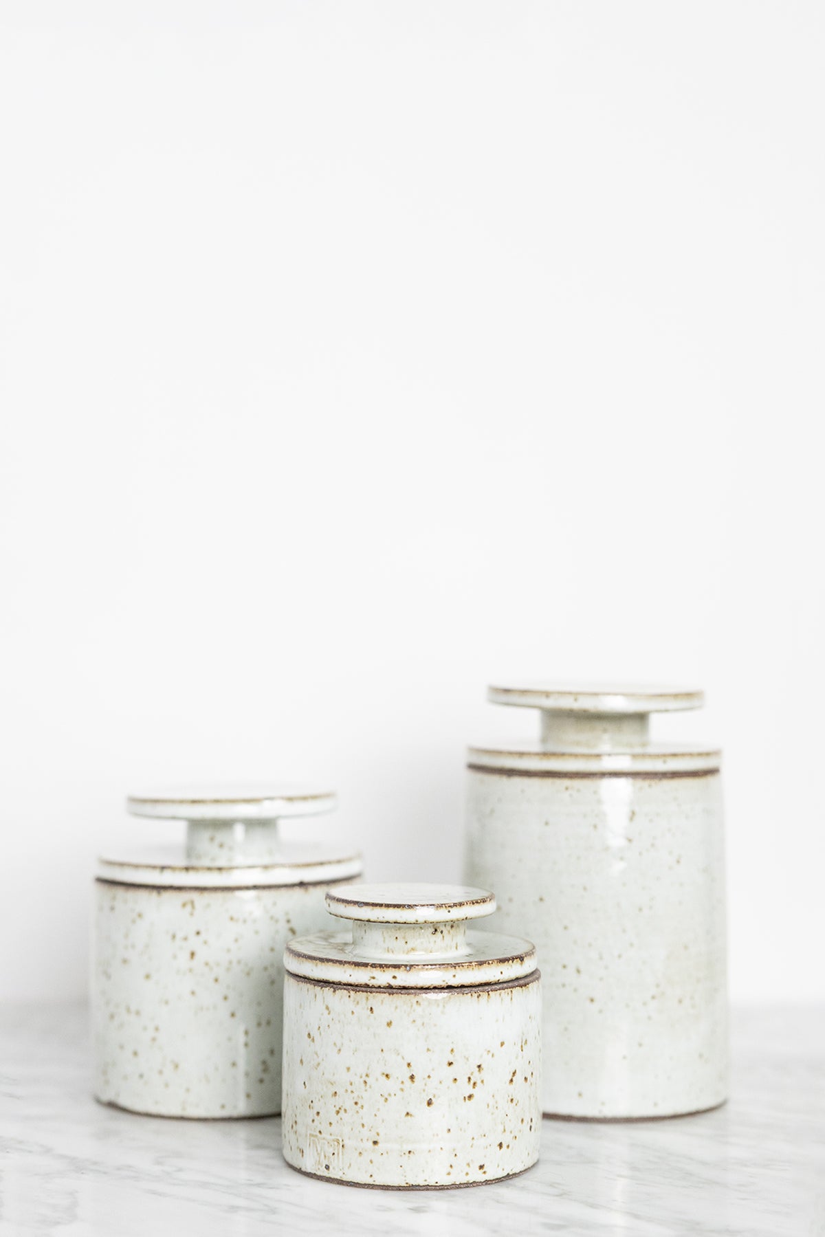 MH STUDIO Alto Jars - Gloss White