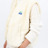 Hoktown Sleeveless Jacket - Ecru