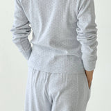 Pointelle Fundamental Tee - Icy Grey