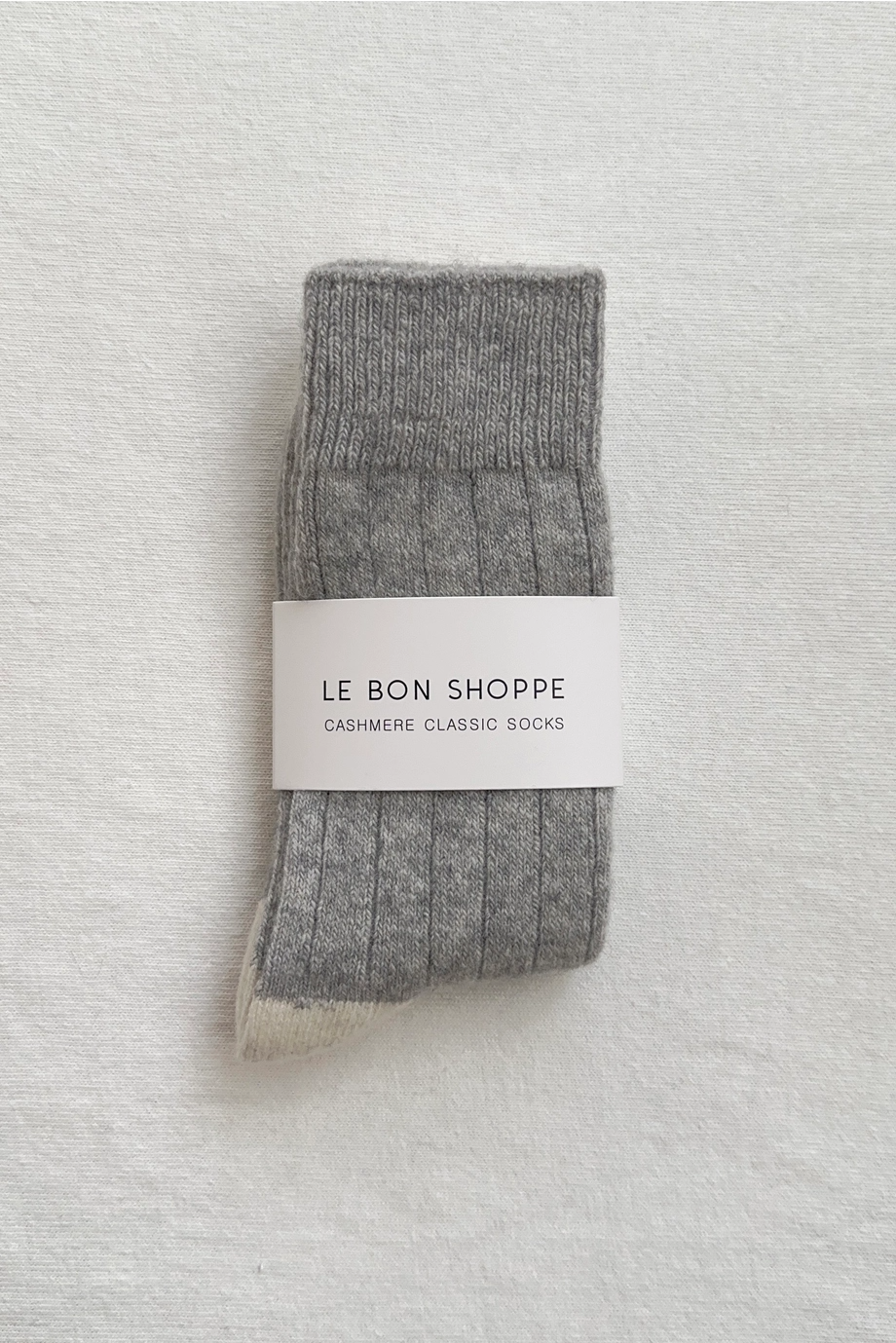 Classic Cashmere Socks in packaging