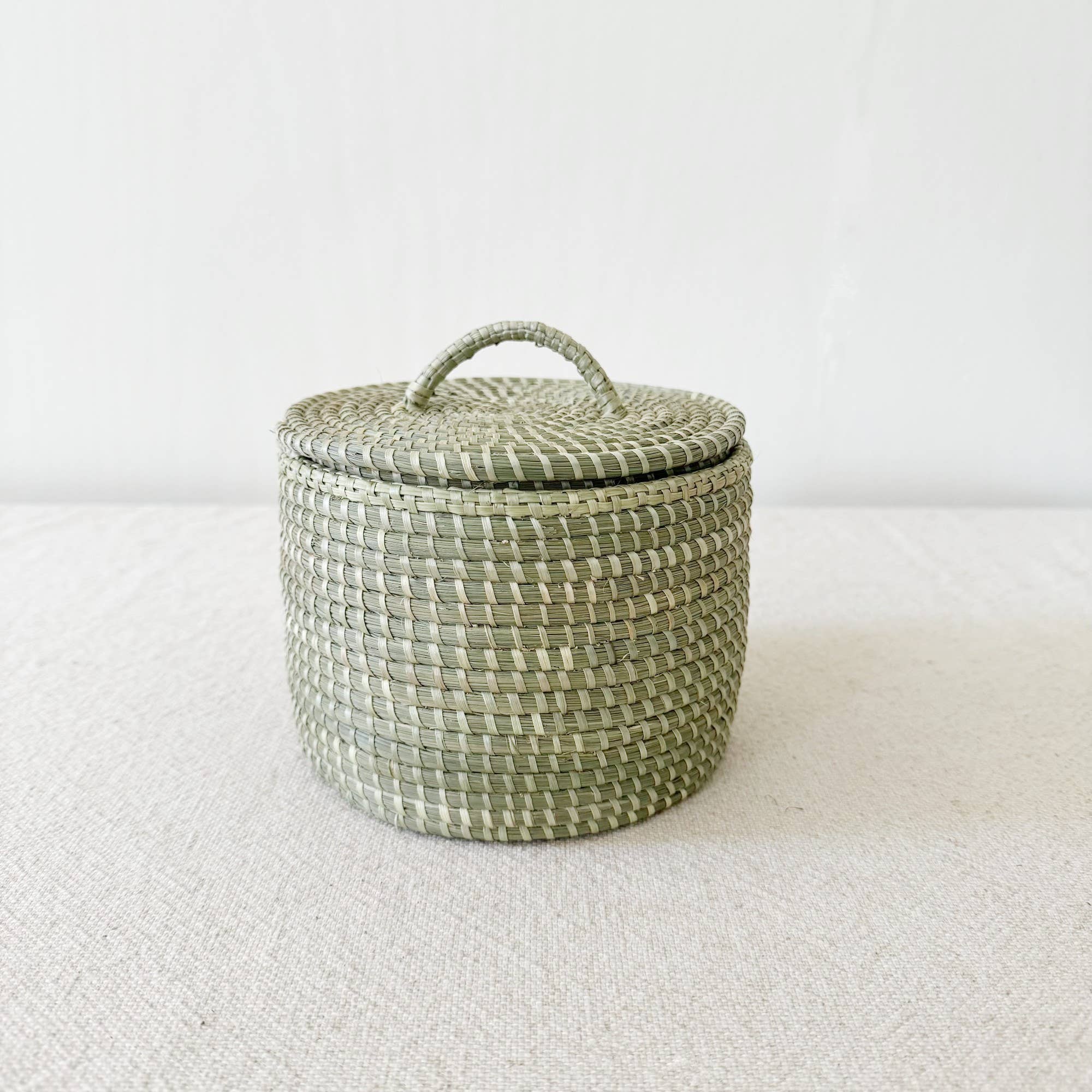 Sweetgrass Trinket Basket