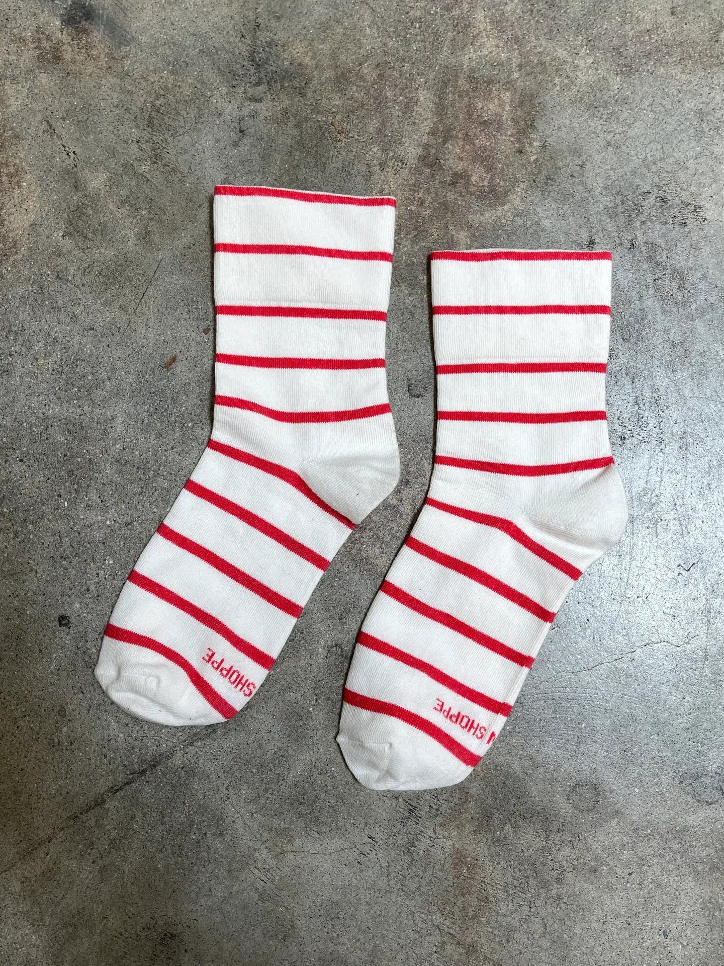 Wally Socks in Candy Cane