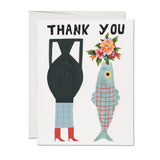 Vases Thank You Card