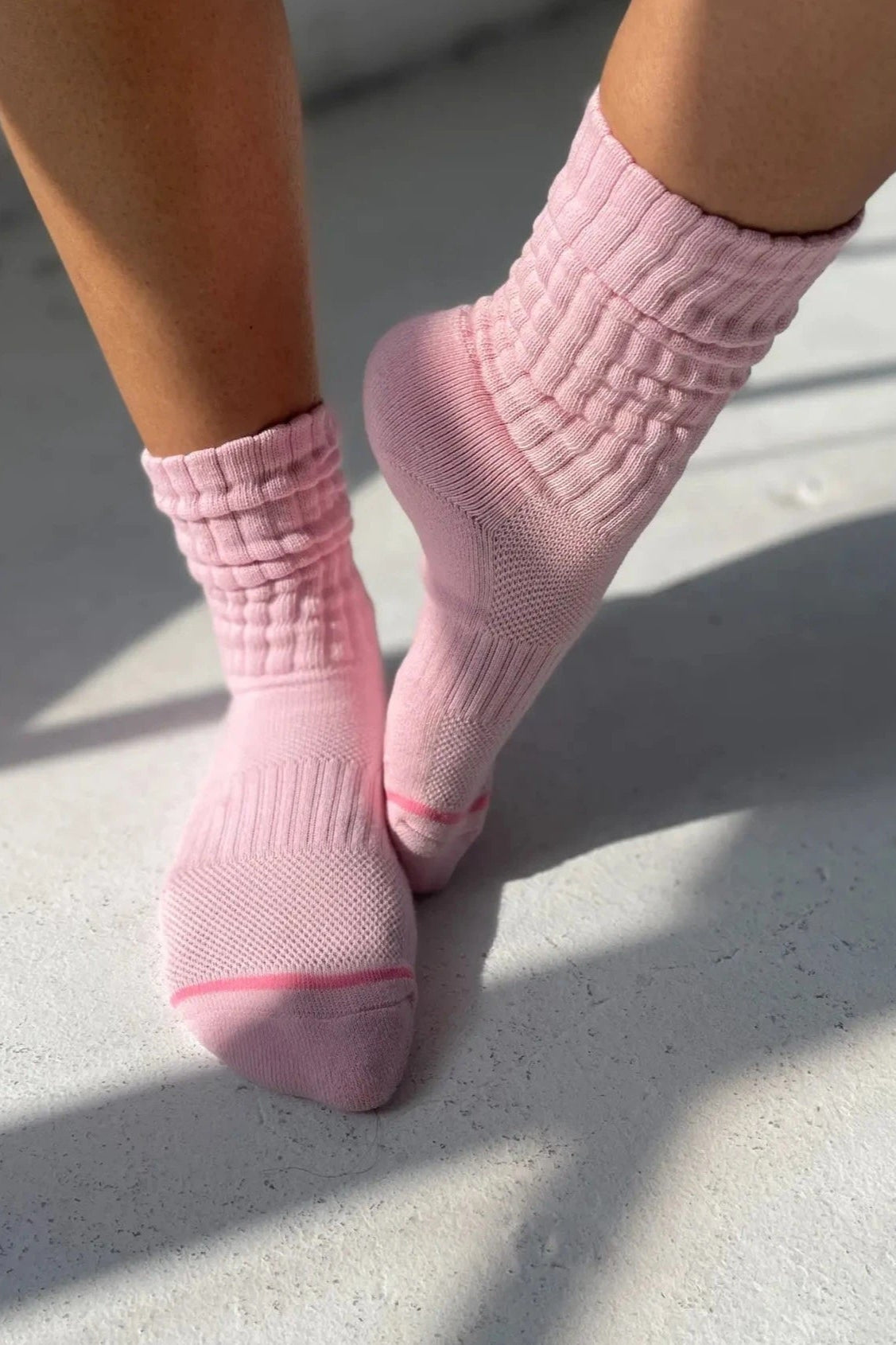 Ballet Socks in Ballet Pink