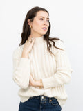 Demi Mock Neck - Ivory