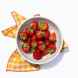 Berry Bowl in Speckled White