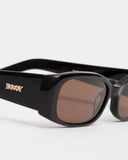 close up view of logo Billy Sunglasses - Black